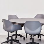 fourme 66 chair on 5 star base with castors
