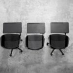 fourme 66 chair on 5 star base with castors