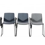 four sure 88 stacking polyshell chair