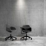 fourme 66 chair on 5 star base with castors