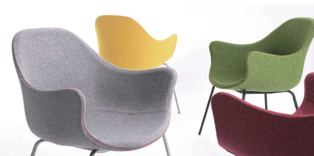 xo upholstered tub chair