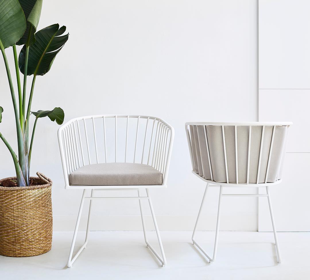 Illa dining armchair outdoor furniture